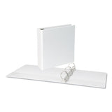 Universal® Slant-ring View Binder, 3 Rings, 2" Capacity, 11 X 8.5, White freeshipping - TVN Wholesale