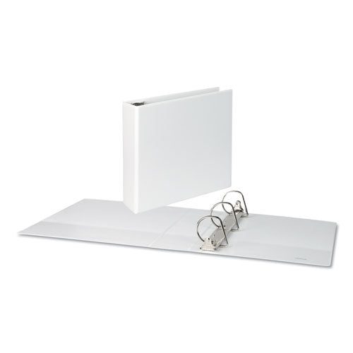 Universal® Slant-ring View Binder, 3 Rings, 3" Capacity, 11 X 8.5, White freeshipping - TVN Wholesale