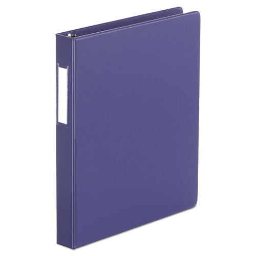 Universal® Deluxe Non-view D-ring Binder With Label Holder, 3 Rings, 1" Capacity, 11 X 8.5, Navy Blue freeshipping - TVN Wholesale