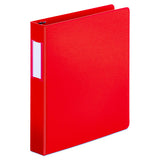 Deluxe Non-view D-ring Binder With Label Holder, 3 Rings, 1.5