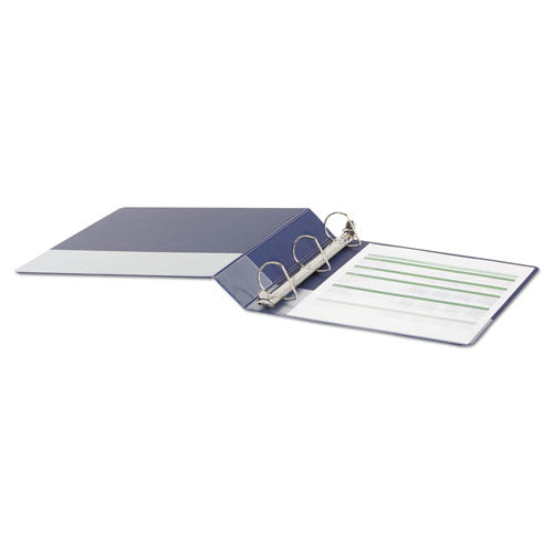 Universal® Deluxe Non-view D-ring Binder With Label Holder, 3 Rings, 1.5" Capacity, 11 X 8.5, Royal Blue freeshipping - TVN Wholesale