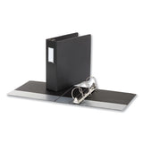 Universal® Deluxe Non-view D-ring Binder With Label Holder, 3 Rings, 1.5" Capacity, 11 X 8.5, Navy Blue freeshipping - TVN Wholesale