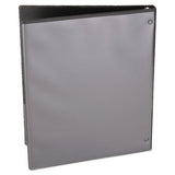 Universal® Economy Round Ring View Binder, 3 Rings, 0.5" Capacity, 11 X 8.5, Black freeshipping - TVN Wholesale