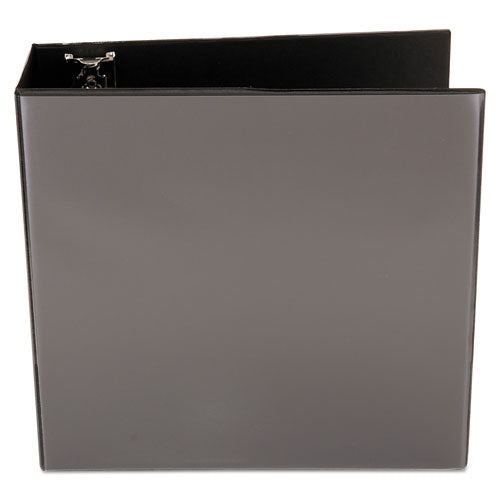 Universal® Slant-ring View Binder, 3 Rings, 4" Capacity, 11 X 8.5, Black freeshipping - TVN Wholesale