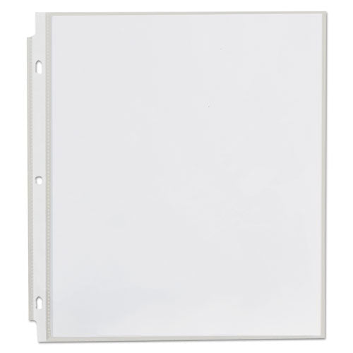 Universal® Standard Sheet Protector, Standard, 8 1-2 X 11, Clear, Non-glare, 100-box freeshipping - TVN Wholesale