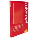 Universal® Standard Sheet Protector, Standard, 8 1-2 X 11, Clear, Non-glare, 100-box freeshipping - TVN Wholesale