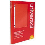Universal® Top-load Poly Sheet Protectors, Standard, Letter, Clear, 100-box freeshipping - TVN Wholesale
