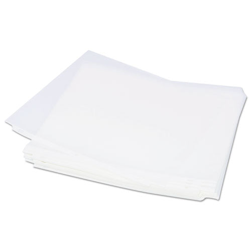 Universal® Top-load Poly Sheet Protectors, Heavy Gauge, Nonglare, Clear 50-pack freeshipping - TVN Wholesale