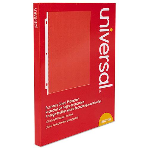 Universal® Top-load Poly Sheet Protectors, Economy, Letter, 100-box freeshipping - TVN Wholesale