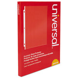 Universal® Top-load Poly Sheet Protectors, Economy, Letter, 100-box freeshipping - TVN Wholesale