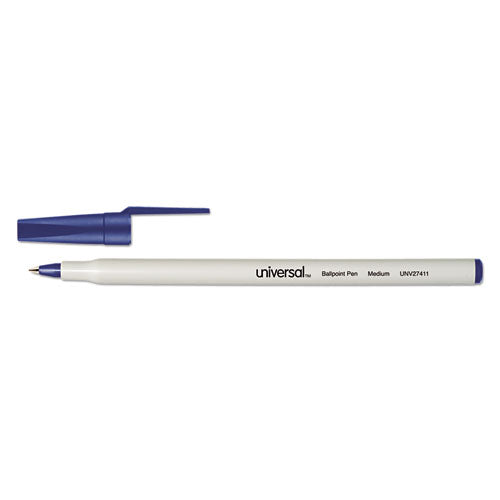 Universal™ Ballpoint Pen, Stick, Medium 1 Mm, Black Ink, Gray Barrel, Dozen freeshipping - TVN Wholesale