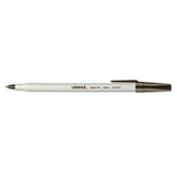 Universal™ Ballpoint Pen, Stick, Medium 1 Mm, Black Ink, Gray Barrel, Dozen freeshipping - TVN Wholesale