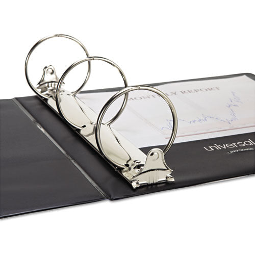Universal® Economy Non-view Round Ring Binder, 3 Rings, 3" Capacity, 11 X 8.5, Royal Blue freeshipping - TVN Wholesale