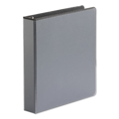 Universal® Deluxe Easy-to-open D-ring View Binder, 3 Rings, 1.5" Capacity, 11 X 8.5, Black freeshipping - TVN Wholesale