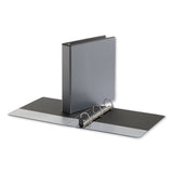 Universal® Deluxe Easy-to-open D-ring View Binder, 3 Rings, 1.5" Capacity, 11 X 8.5, Black freeshipping - TVN Wholesale