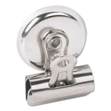Universal® Bulldog Magnetic Clips, Small, Nickel-plated,18-pack freeshipping - TVN Wholesale