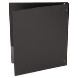 Universal® Economy Non-view Round Ring Binder, 3 Rings, 1" Capacity, 11 X 8.5, Black freeshipping - TVN Wholesale