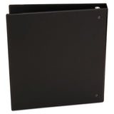 Universal® Economy Non-view Round Ring Binder, 3 Rings, 1.5" Capacity, 11 X 8.5, Black freeshipping - TVN Wholesale