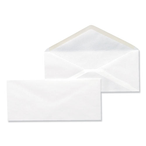 Universal® Business Envelope, #10, Monarch Flap, Gummed Closure, 4.13 X 9.5, White, 500-box freeshipping - TVN Wholesale