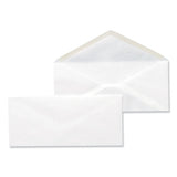 Universal® Business Envelope, #10, Monarch Flap, Gummed Closure, 4.13 X 9.5, White, 500-box freeshipping - TVN Wholesale
