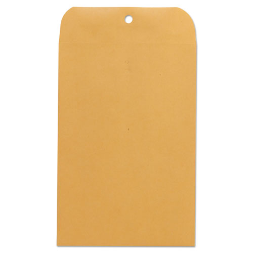 Universal® Kraft Clasp Envelope, #63, Square Flap, Clasp-gummed Closure, 6.5 X 9.5, Brown Kraft, 100-box freeshipping - TVN Wholesale