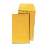 Universal® Kraft Coin Envelope, #5 1-2, Round Flap, Gummed Closure, 3.13 X 5.5, Light Brown Kraft, 500-box freeshipping - TVN Wholesale