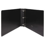 Universal® Ledger-size Round Ring Binder With Label Holder, 3 Rings, 2" Capacity, 11 X 17, Black freeshipping - TVN Wholesale