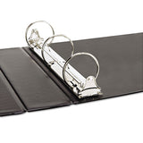 Universal® Ledger-size Round Ring Binder With Label Holder, 3 Rings, 2" Capacity, 11 X 17, Black freeshipping - TVN Wholesale