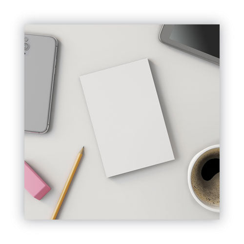 Universal® Scratch Pads, Unruled, 100 White 4 X 6 Sheets, 12-pack freeshipping - TVN Wholesale