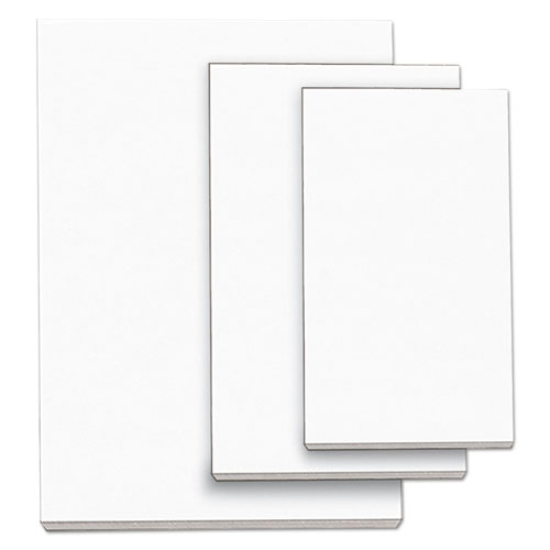 Universal® Scratch Pads, Unruled, 100 White 5 X 8 Sheets, 12-pack freeshipping - TVN Wholesale
