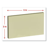Universal® Self-stick Note Pads, 3 X 5, Yellow, 100-sheet, 12-pack freeshipping - TVN Wholesale