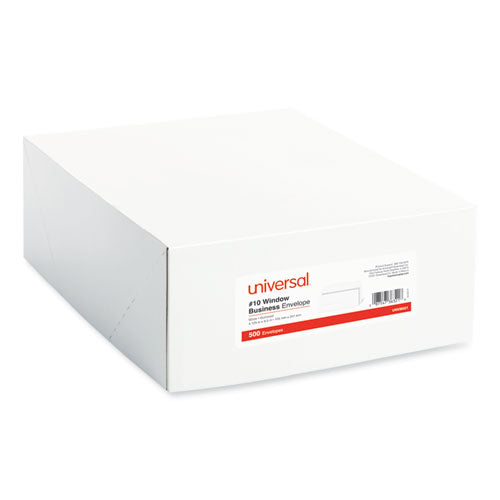 Universal® Business Envelope, #10, Monarch Flap, Gummed Closure, 4.13 X 9.5, White, 500-box freeshipping - TVN Wholesale