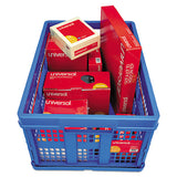 Universal® Filing-storage Tote, Letter Files, 20.13" X 14.63" X 10.75", Black freeshipping - TVN Wholesale