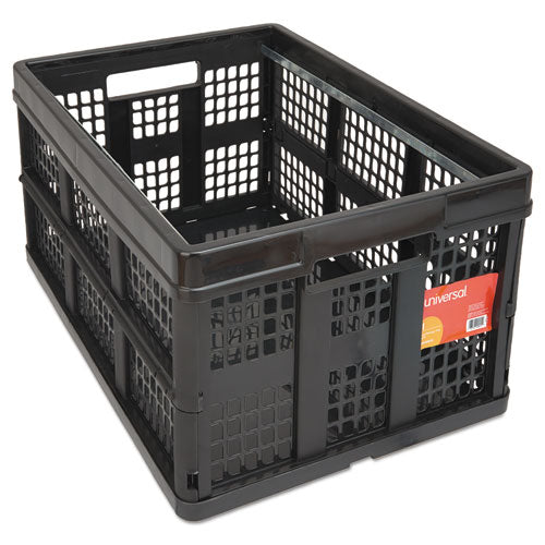 Universal® Filing-storage Tote, Letter Files, 20.13" X 14.63" X 10.75", Black freeshipping - TVN Wholesale