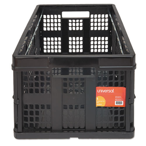 Universal® Filing-storage Tote, Letter Files, 20.13" X 14.63" X 10.75", Black freeshipping - TVN Wholesale