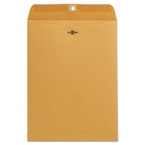 Universal® Kraft Clasp Envelope, #10 1-2, Square Flap, Clasp-gummed Closure, 9 X 12, Brown Kraft, 100-box freeshipping - TVN Wholesale