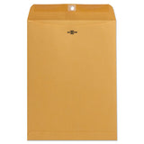 Universal® Kraft Clasp Envelope, #10 1-2, Square Flap, Clasp-gummed Closure, 9 X 12, Brown Kraft, 100-box freeshipping - TVN Wholesale