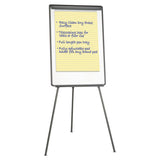 Universal® Tripod-style Dry Erase Easel, Easel : 44" To 78", Board: 29" X 41", White-black freeshipping - TVN Wholesale