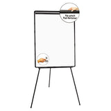Universal® Tripod-style Dry Erase Easel, Easel : 44" To 78", Board: 29" X 41", White-black freeshipping - TVN Wholesale