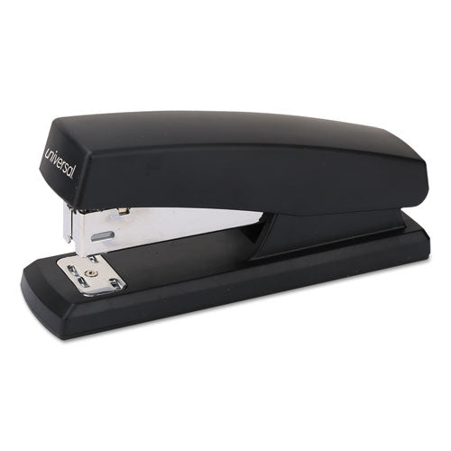 Universal® Half-strip Stapler, 20-sheet Capacity, Black freeshipping - TVN Wholesale