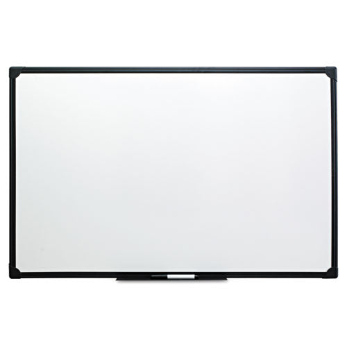 Universal® Dry Erase Board, Melamine, 36 X 24, Black Frame freeshipping - TVN Wholesale