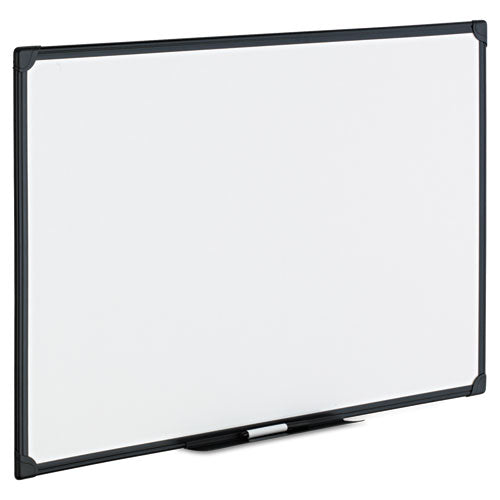 Universal® Dry Erase Board, Melamine, 36 X 24, Black Frame freeshipping - TVN Wholesale