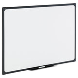 Universal® Dry Erase Board, Melamine, 36 X 24, Black Frame freeshipping - TVN Wholesale