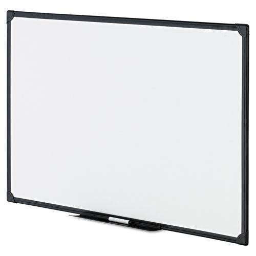 Universal® Dry Erase Board, Melamine, 36 X 24, Black Frame freeshipping - TVN Wholesale