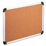 Universal® Cork Board With Aluminum Frame, 48 X 36, Natural, Silver Frame freeshipping - TVN Wholesale