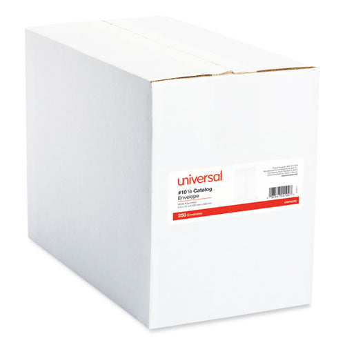 Universal® Catalog Envelope, #10 1-2, Square Flap, Gummed Closure, 9 X 12, White, 250-box freeshipping - TVN Wholesale