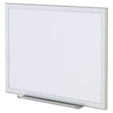 Universal® Dry Erase Board, Melamine, 24 X 18, Aluminum Frame freeshipping - TVN Wholesale