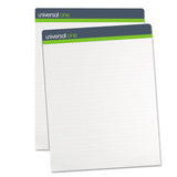 Universal® Renewable Resource Sugarcane Based Easel Pads, Presentation Format (1" Rule), 50 White 27 X 34 Sheets, 2-carton freeshipping - TVN Wholesale