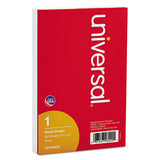 Universal® Loose White Memo Sheets, 4 X 6, Unruled, Plain White, 200-pack freeshipping - TVN Wholesale