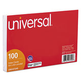 Universal® Ruled Index Cards, 3 X 5, White, 100-pack freeshipping - TVN Wholesale